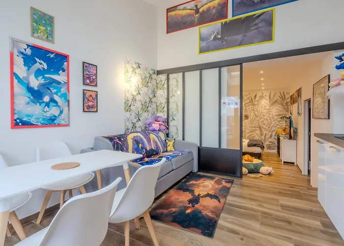 Le Pokémon - Wifi - 600m Centre Appartement